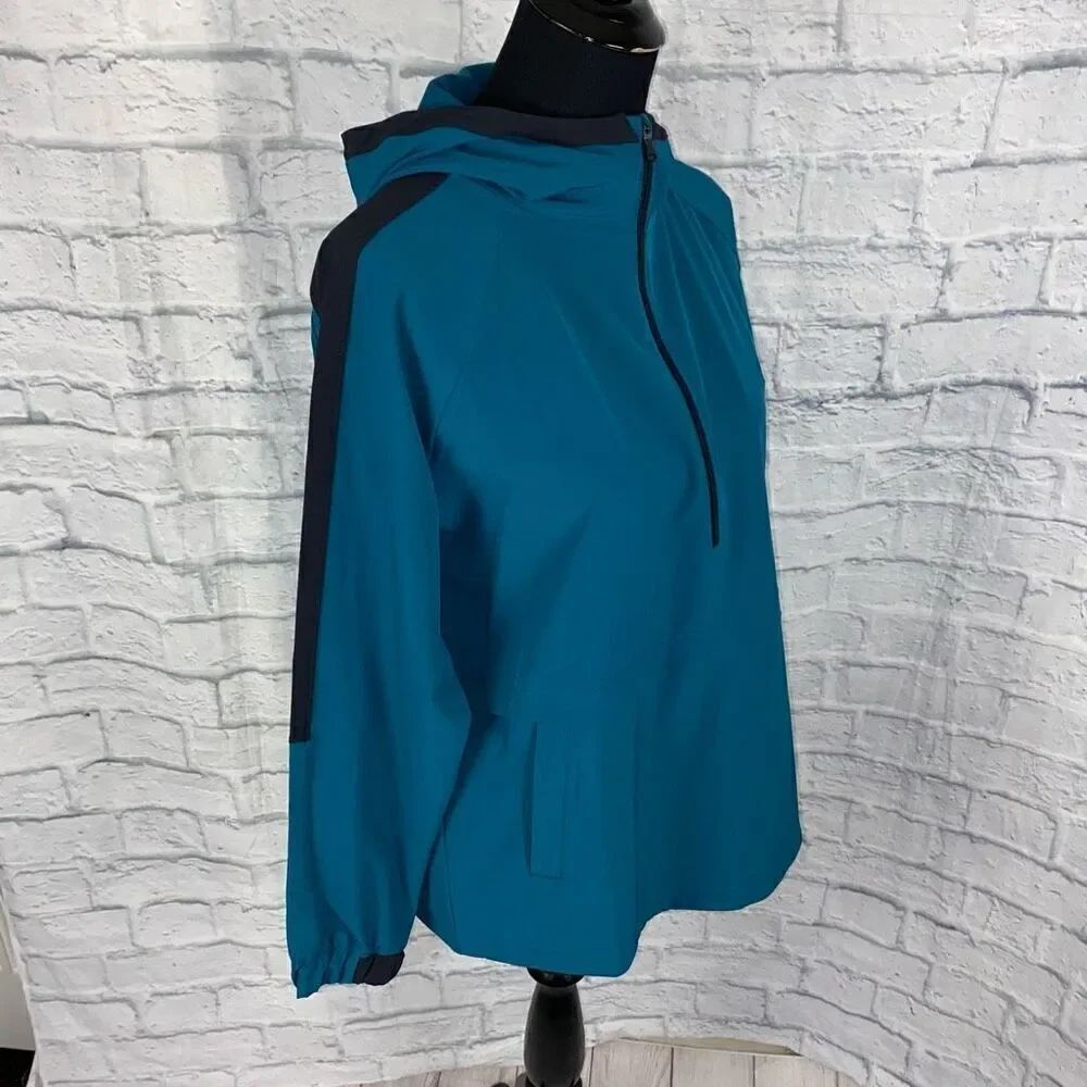 Under armour NWT water resistant hydrofuge loose fit half zip pullover hoodie XS - Picture 7 of 12